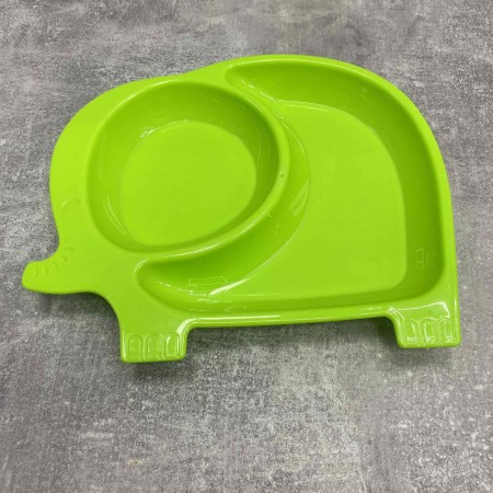 Тарілка дитяча пластикова "Слон" 118-2 Mix