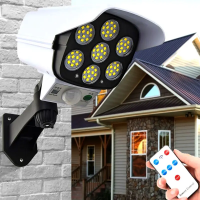 Вуличний ліхтар із датчиком руху на сонячній батареї з пультом Solar CL-877