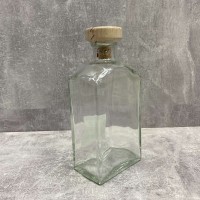 Пляшка для напоїв, настоянок 500 мл з дерев'яною кришкою Everglass 5016