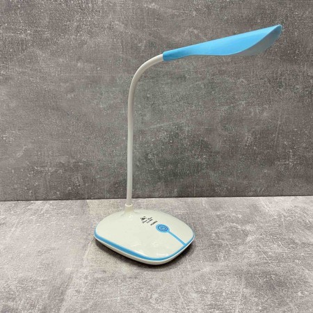 Лампа настільна світлодіодна з акумулятором біла з блакитним OJ-880