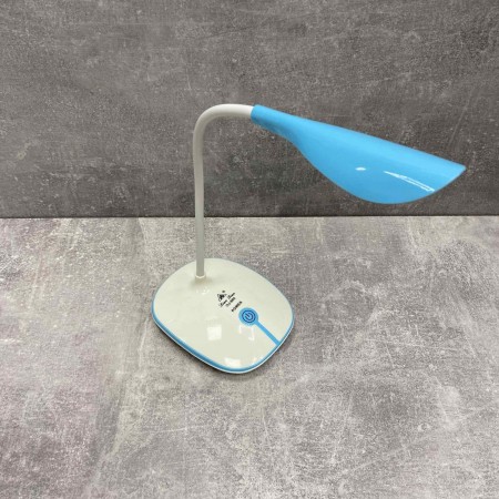 Лампа настільна світлодіодна з акумулятором біла з блакитним OJ-880