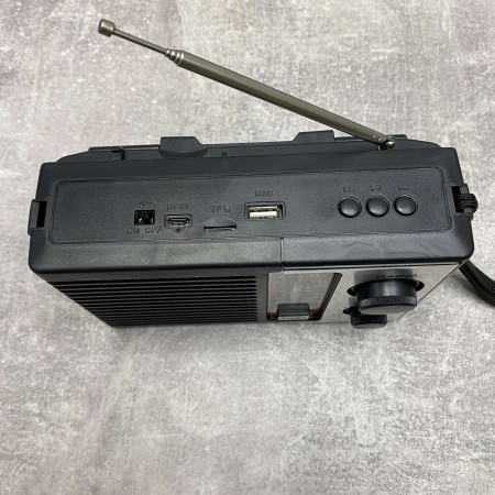 Радіо-ліхтар на сонячній батареї на акумуляторі RSDO RD-113UBT-S