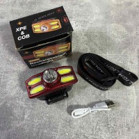 Ліхтар на голову акумуляторний HX-209/7572 XPE+COB