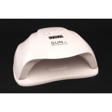 Лампа для манікюру SUN 001 54 W для покриття нігтів гель лаком, гелем UV/LED White 