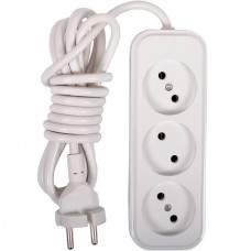 Підовжувач на 3 розетки 2 метри A-Plus 2303
