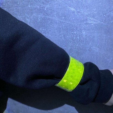 Гнучка світловідбиваюча стрічка 30 см 1 шт  F3583