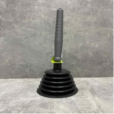 Вантуз Zambak plastik ZP225 чорно-сірий