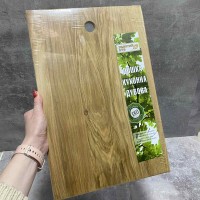 Дерев'яна дубова кухонна дошка 45*30*1,2 см Золотий Дуб 0003