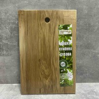 Дерев'яна дубова кухонна дошка 45*30*1,2 см Золотий Дуб 0003