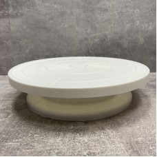 Підставка для торта поворотна A-PLUS d-28 см 47К біла