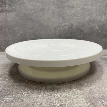 Підставка для торта поворотна A-PLUS d-28 см 47К біла