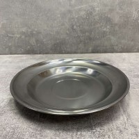 Тарілка з нержавіючої сталі глибока 20 см Zauberg ADS2240-20/76865