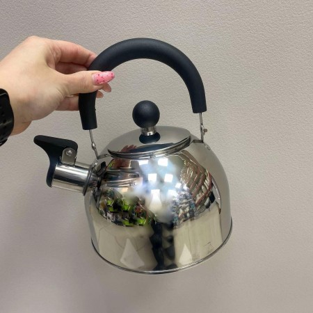 Чайник із нержавіючої сталі зі свистком 1,5 л A-Plus 1318