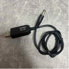Кабель підвищення напруги 12 V для WI-Fi роутера від повербанку USB DC