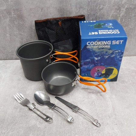 Набір туристичного посуду  Cooking Set DS-101 /6017