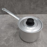 Ківш алюмінієвий 12,7 см 1 л з кришкою A-Plus 76151