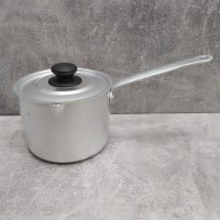 Ківш алюмінієвий 12,7 см 1 л з кришкою A-Plus 76151