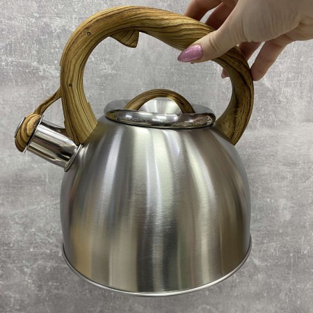 Чайник із нержавіючої сталі 2.5 л Zauberg ZB-K2.5 LW/06264