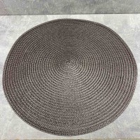 Сервірувальна серветка на стіл кругла коричнева 37,5 см 805Т