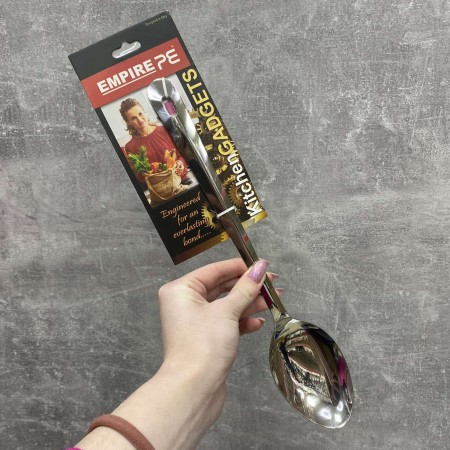 Ложка гарнірна з нержавіючої  сталі  33 см Empire EM-2421