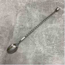 Ложка барна спіральна зі знімним мадлером з нержавіючої сталі 28 см Empire EM-7094