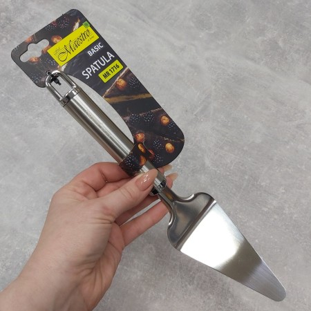 Лопатка для торта, пирога з нержавіючої сталі Maestro MR-1716