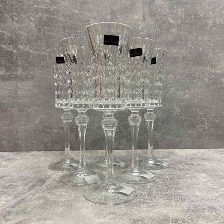 Набір келихів для шампанського 6 шт 150 мл CD'A Lady Diamond L9742