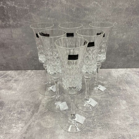 Набір келихів для шампанського 6 шт 150 мл CD'A Lady Diamond L9742