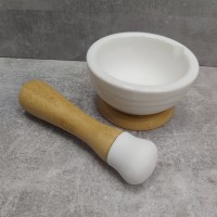 Ступка порцелянова з маточкою 9*9*5,5 см Bona Di 375-382