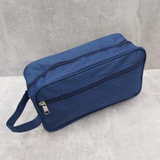 Косметичка універсальна "Classic" 26*8*15,5 см синя К-82