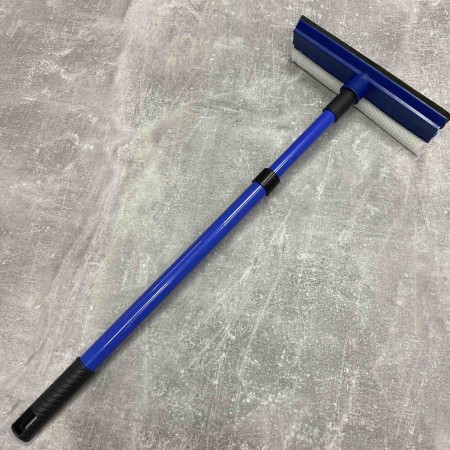 Швабра для миття вікон металева з телескопічною ручкою 30080