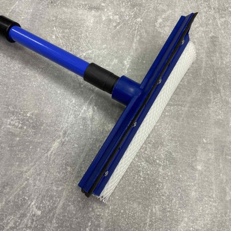 Швабра для миття вікон металева з телескопічною ручкою 30080