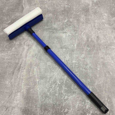 Швабра для миття вікон металева з телескопічною ручкою 30080