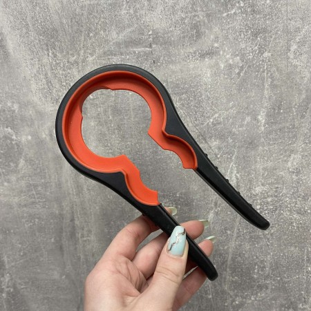 Багатофункціональна відкривачка для банок/пляшок 4в1 Frico FRU-006 чорний з червоним