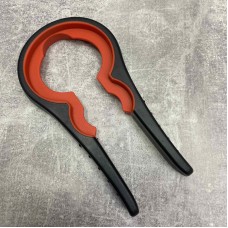 Багатофункціональна відкривачка для банок/пляшок 4в1 Frico FRU-006 чорний з червоним