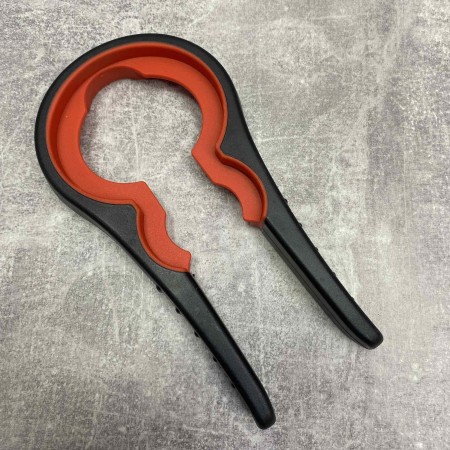 Багатофункціональна відкривачка для банок/пляшок 4в1 Frico FRU-006 чорний з червоним