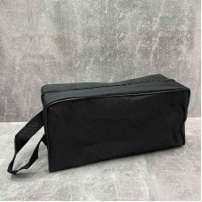 Косметичка універсальна 26*8*15,5 см чорна К-33