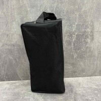 Косметичка універсальна 26*8*15,5 см чорна К-33