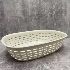 Сухарниця 30,5*21,5*7,5 см "Ротанг" Алеана 168081 біла троянда