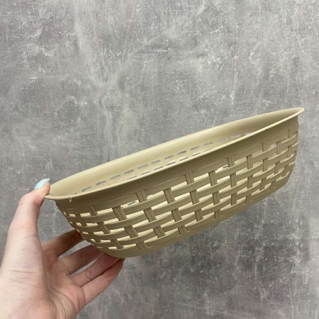 Сухарниця 30,5*21,5*7,5 см "Ротанг" Алеана 168081 какао