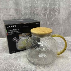 Чайник для заварювання скляний боросилікатне скло 1000 мл Ardesto Dew AR3010GH