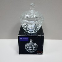Цукорниця з кришкою скляна Diamond Olens 102-014