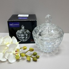 Цукорниця з кришкою скляна Diamond Olens 102-014
