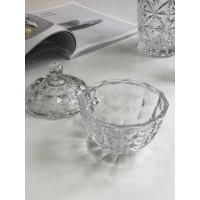 Цукорниця з кришкою скляна Diamond Olens 102-014