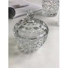 Цукорниця з кришкою скляна Diamond Olens 102-014
