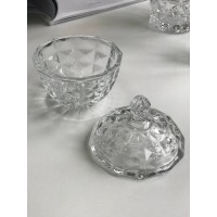 Цукорниця з кришкою скляна Diamond Olens 102-014