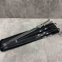 Набір шампурів 45*1 см 6 шт в чохлі Скаут 0711