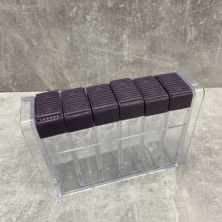 Набір для спецій 6 пр Емhouse EP-700 фіолетовий