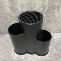 Підставка-органайзер для ножів і столових приборів пластикова Lova Plastik LV-293/10137 чорна