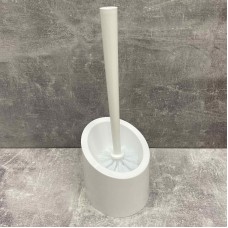 Йорж для унітазу з підставкою "Аква" білий Алеана 127024